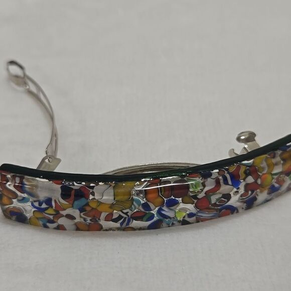Murano Glass Hair Barrette main image 5